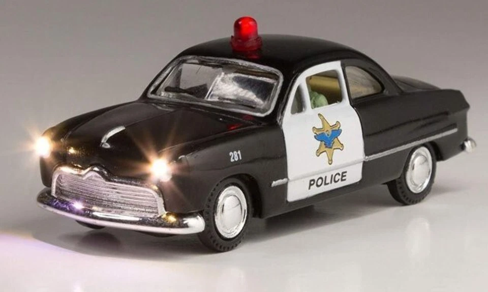 Woodland Scenics JP5973 O Scale Police Car - Image 2 of 4