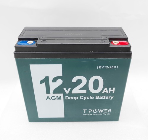 2x 12V 20AH AGM Deep Cycle Rechargeable Battery Solar UPS Caravan Camper scooter - Picture 3 of 6