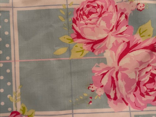 Beautiful Maison Floral Pastels Lined Pencil Pleat Curtains 66"W 54"D & Tiebacks - Picture 14 of 16