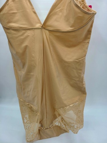 DKNY Women’s Bodysuit / Body Briefer #666112 Size XL/Beige - Picture 3 of 12