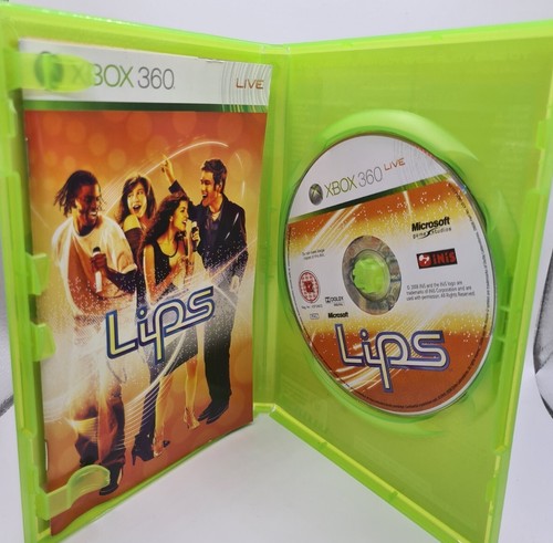 Lips - XBOX 360 - 2008 - Manual Included - Disc Cleaned PAL. 3 - Picture 2 of 2