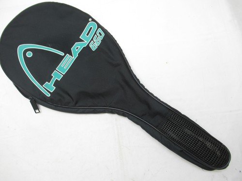 COPRI RACCHETTA DA TENNIS SINGOLA VINTAGE TESTA "660" CON CINTURINO - Foto 1 di 6