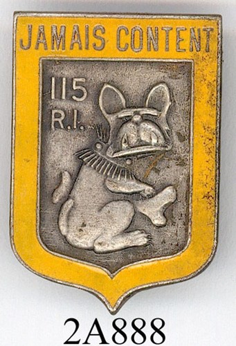 2096 - INFANTERIE - 115e R.I. - Picture 1 of 2