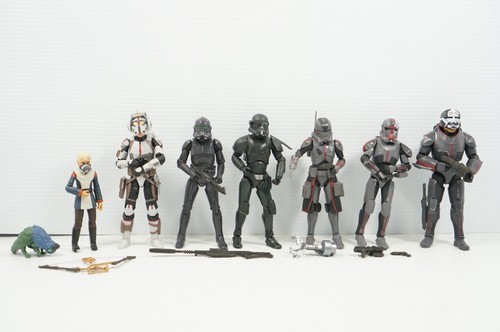Star Wars Black Series Bad Batch Lot 6" Figure Hasbro Hunter Wrecker Crosshair - Picture 3 of 14