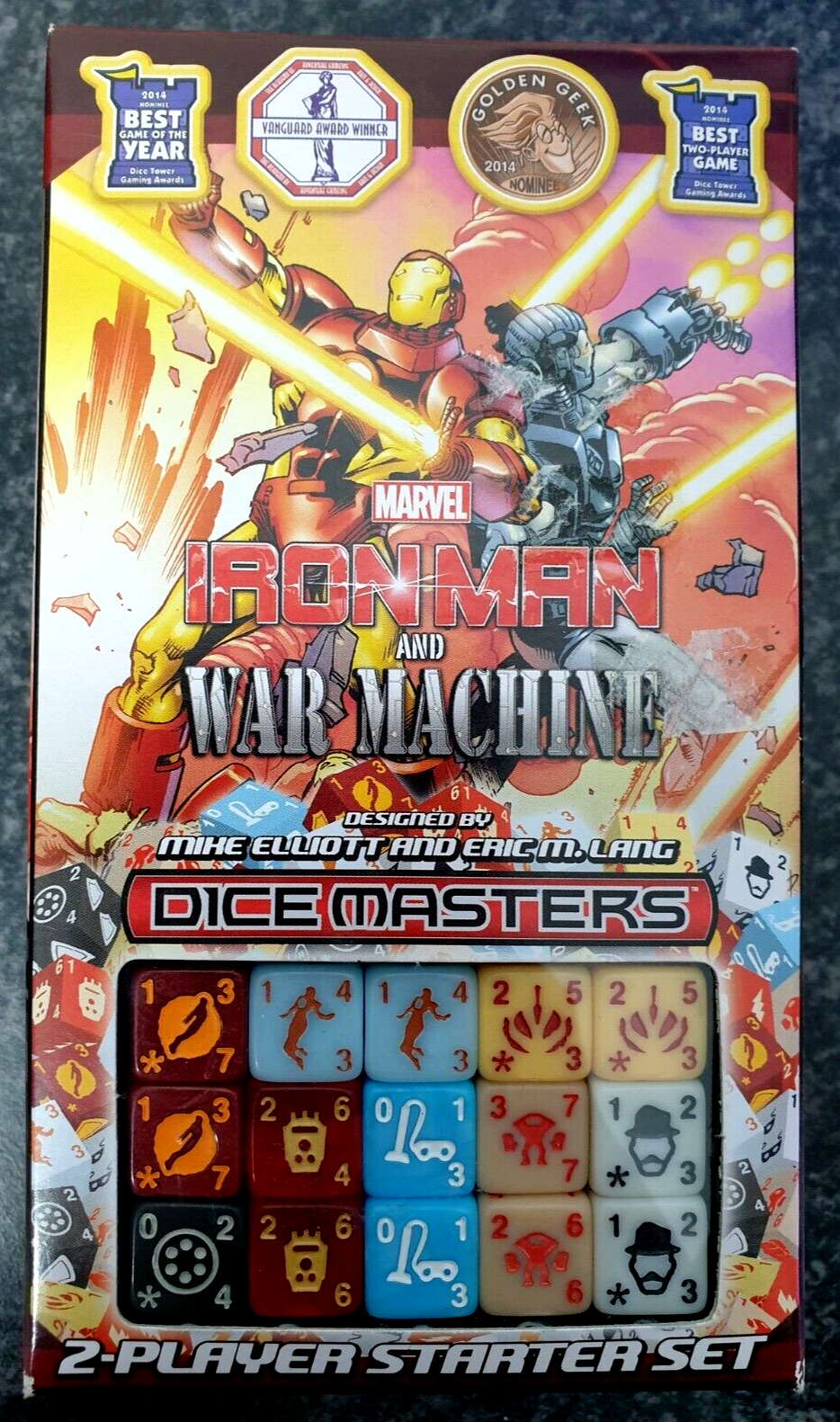Dice Masters Iron Man and War Machine 2-Player Starter Set - New (Marvel)