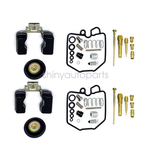 For Honda CM400A CM400T 1979-1981 2pcs Carburetor Repair Rebuild Kit&Float - Picture 3 of 6