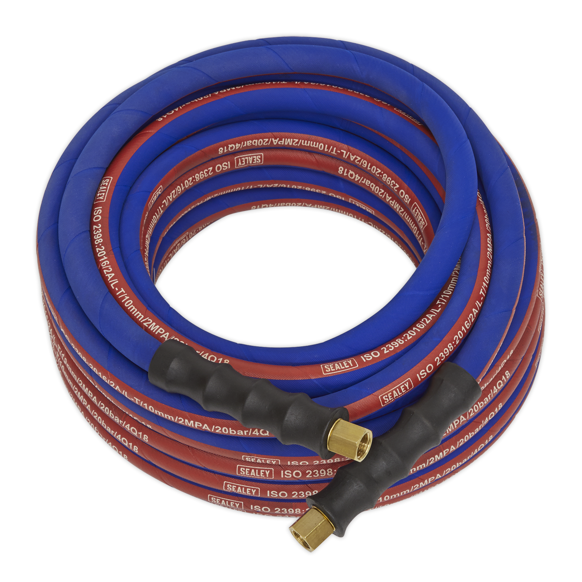 Air Hose 10m x Ø8mm with 1 4 BSP Unions Extra Heavy-Duty SEALEY AH10R by Seale Air Hose 10m x Ø8mm with 1 4 BSP Unions Extra Heavy-Duty SEALEY AH10R by Seale