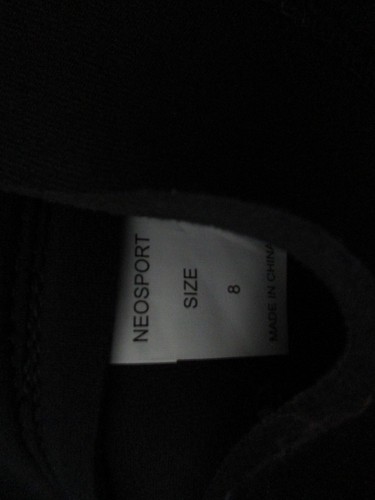 NeoSport by Henderson 5mm Women's Full Wetsuit 10 Black/Lavender - Picture 4 of 5