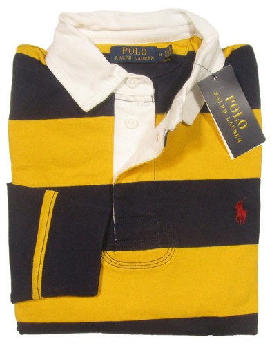 Rustic Rugby Long Sleeve Polo Shirt | eBay