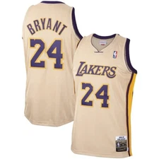 Los Angeles Lakers Kobe Bryant Mitchell & Ness Gold 2008-09 Large Men’s NWT