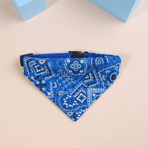 6pc Cute Adjustable Dog Bandana Collar Puppy Cat Pet Neckerchief Neck Scarf Ties - Picture 5 of 7