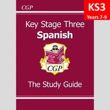 KS3 Years 7-9 Spanish Study Guide Cgp Key Stage 3