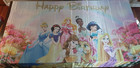 Princess Birthday Party Decoration Happy Birthday Banner Backdrop for Princes...