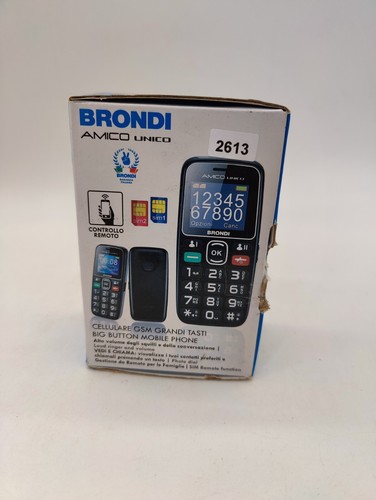 Brondi Amico Unique GSM Móvil para Mayores con Teclas Grandes, Botón SOS - Imagen 3 de 4
