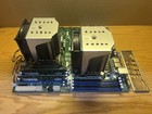 🔴 SuperMicro X10DRi Motherboard + Dual Xeon E5-2620v3 + 32GB RAM + Coolers +I/O