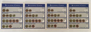 Settlers-of-Catan-483-4-Building-Cost-Cards-Replacement-Board-Game-Part-Piece