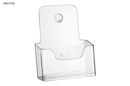 DIN A4 Prospekthalter Prospektständer Hochformat Tischprospekthalte Prospektbox - Bild 2 von 6