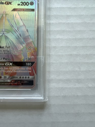 POKEMON ULTRA PRISM CELESTEELA GX #162 SECRET/HYPER RARE HOLO PSA 10 GEM MINT - Picture 5 of 10