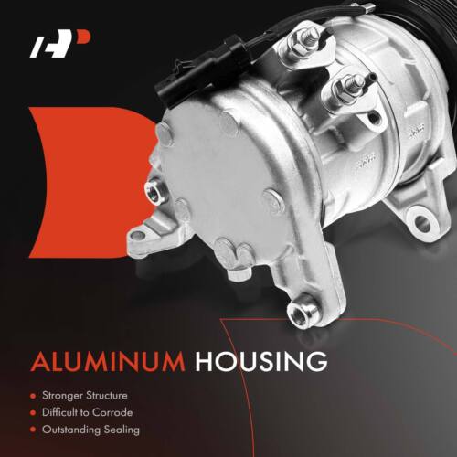 AC Compressor with Clutch for Dodge Ram 1500 Ram 2500 Ram 3500 2003-2008 V8 5.7L - Foto 3 di 11