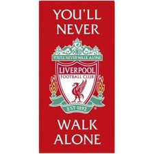 Image of Liverpool F.C Beach Bath Towel 100% Cotton - Ideal Perfect Gift