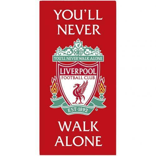 Liverpool F.C Beach Bath Towel 100% Cotton - Ideal Perfect Gift - Picture 1 of 3