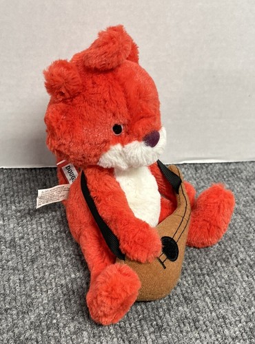 Douglas The Olive Branch Red Fox Plush 7” Stuffed Animal Guitar 2012 - Picture 6 of 6