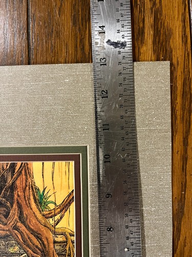 Ellisa Mitchell "Jungle Lair Spirit of Tiger" 1990 Signed Limited Edition Art - Picture 3 of 5