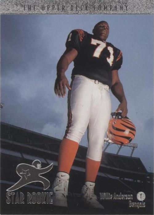 1996 Upper Deck Willie Anderson #10 - 1 of 2