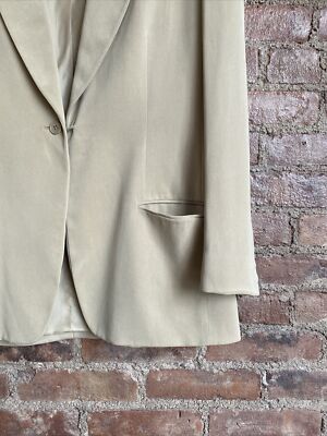 Vintage Calvin Klein Collection Women's 100% Silk Jacket, Sz Vintage Calvin Klein Collection Women's 100% Silk Jacket, Sz