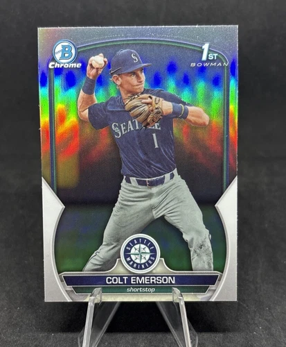 2023 Bowman Draft - Chrome Colt Emerson #BDC-42 Refractor 1st