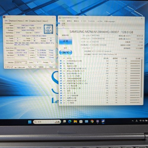 Panasonic Let's Note CF-SZ6 Core i3 7100U 2.4GHz SSD 128GB RAM 4GB - Picture 9 of 10