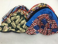 12 1 dozen Comeaux Caps Welding Welders Hat Assorted Prints Reversible Sized