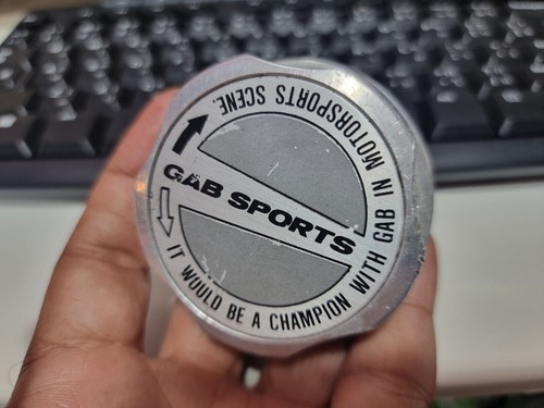 rare JDM GAB Sports Oil Filler Cap Honda EF8 EF9 EG6 EG9 CRX EK9 DC2 Delsol - Picture 7 of 14