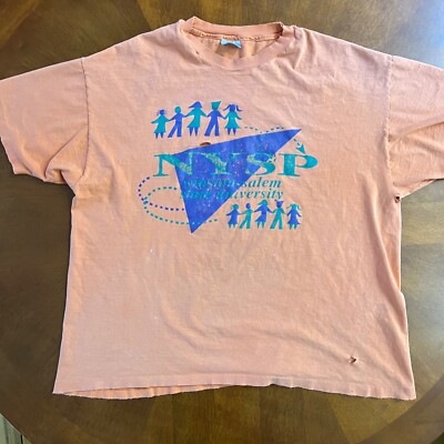 90sHanes Salem State Club Champions Tシャツ Vintage 90s Champion T-Shirt Winston Salem State University