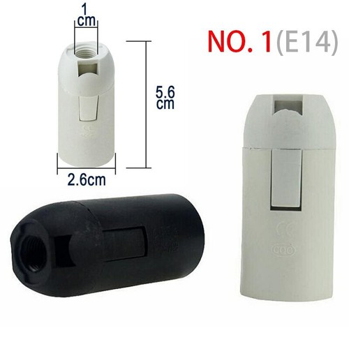 Practical E14 E27 M10 Light Bulb Lamp Holder Pendant Socket Lampshade Accessorie - Picture 3 of 10
