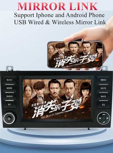 7'' Android Car Stereo Radio GPS For 04-10 Mercedes Benz SLK-Class R171 Carplay - Picture 9 of 23