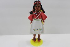 Happy Dolls Indian Vintage NOS 7.5" tall Standard Doll Company Native American