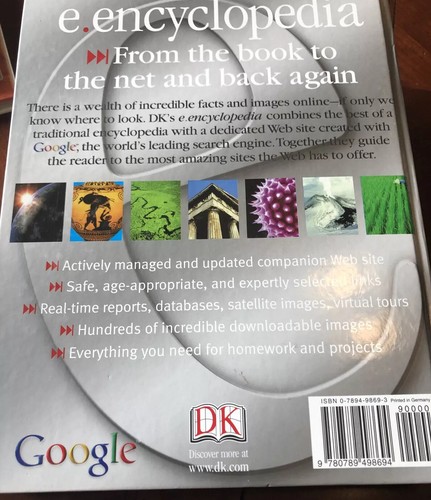 DK E.Encyclopedia the Ultimate online learning resource First American Book - Imagen 6 de 6
