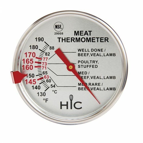 HIC Kitchen Large Face Meat Thermometer (29008) - Bild 1 von 5