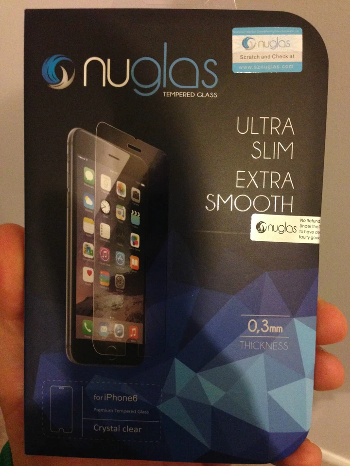 Protetor de tela de vidro temperado Nuglas - HTC One M9 - Imagem 4 de 4