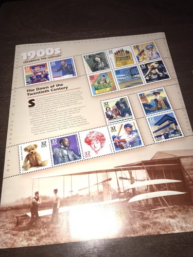 SFSTAMPS US Scott 3182 Celebrate the Century 1900's Sheet of 15 Stamps MNH 1998 - Picture 2 of 8