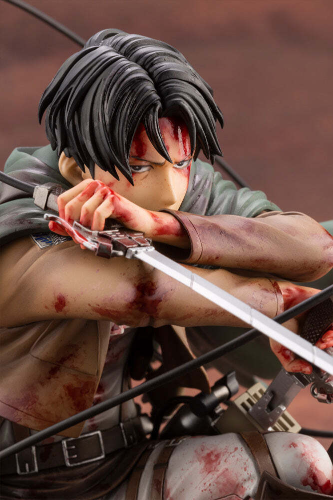 【ねころ】ARTFX J リヴァイ Fortitude ver. Levi ArtFX J (Fortitude Ver.) 1/7 Scale Attack on Titan