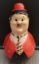 Vintage Oliver Hardy Roly-Poly Tilting Toy Ultra Rare Laurel & Hardy Toy