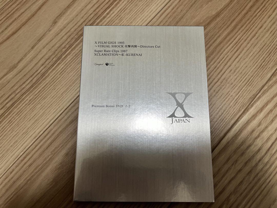 X VISUAL SHOCK DVD BOX 1989-1992 X JAPAN COMPLETE Ⅱ DVD BOX X VISUAL SHOCK DVD BOX 1989-1992 X JAPAN COMPLETE Ⅱ DVD BOX