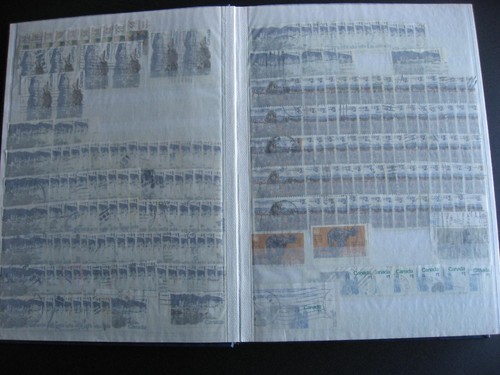 Canada 3,000 mostly high value definitives used in clean stockbook - Picture 3 of 14