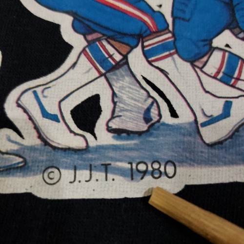 Vintage 1980er Jahre Pittsburgh Steelers vs Houston Oilers Super Bowl Shirt Größe Medium - Bild 8 von 9