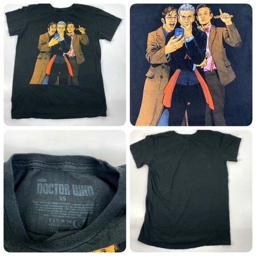 Camisa Doctor Who Talla XS Manga Corta Negra Dr4 - Imagen 1 de 5
