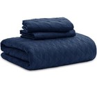 Bedsure Lightweight Navy Blue King Size Quilt Bedspread Set
