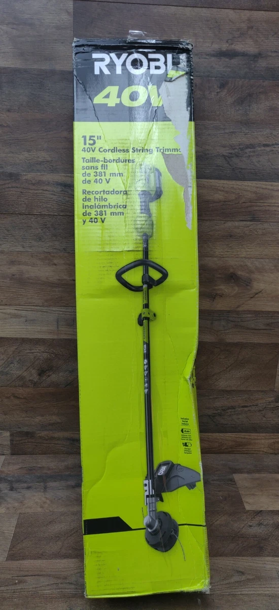 Ryobi 15 inch 2024 cordless string trimmer