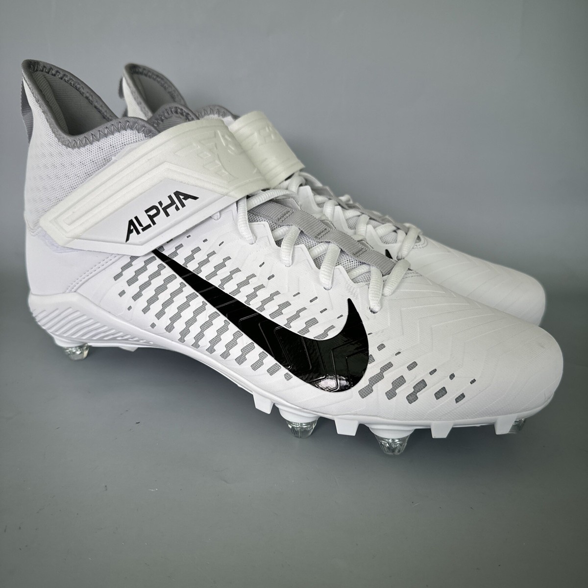 Nike Mens Alpha Menace Pro 2 White (CK4277-100) Size 11.5 Football